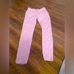 Pink leggings!